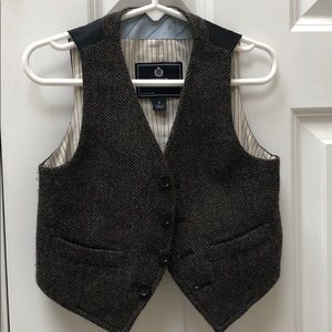Crewcuts J. Crew Kids tweed vest
